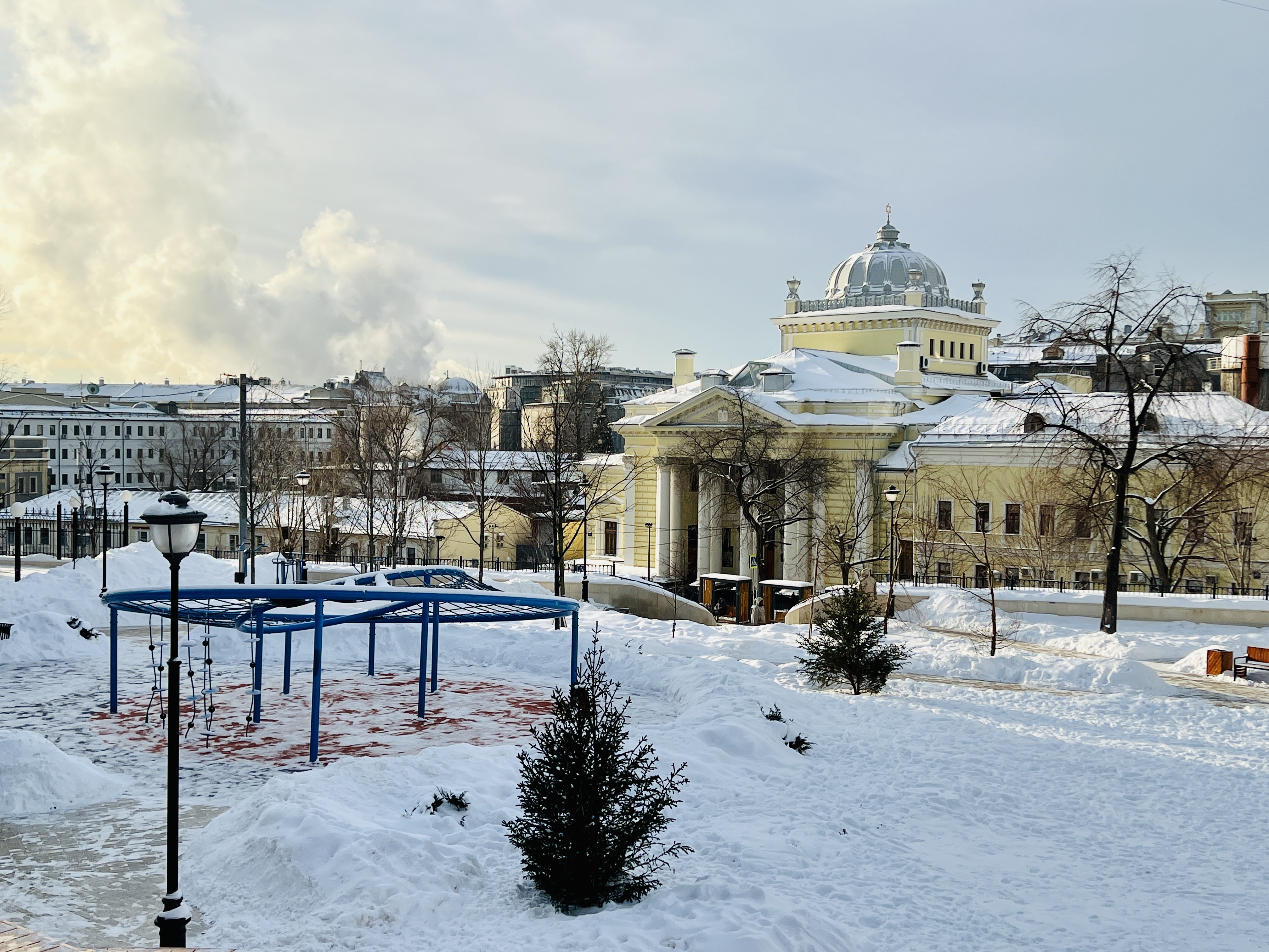 Парк горка большой спасоглинищевский